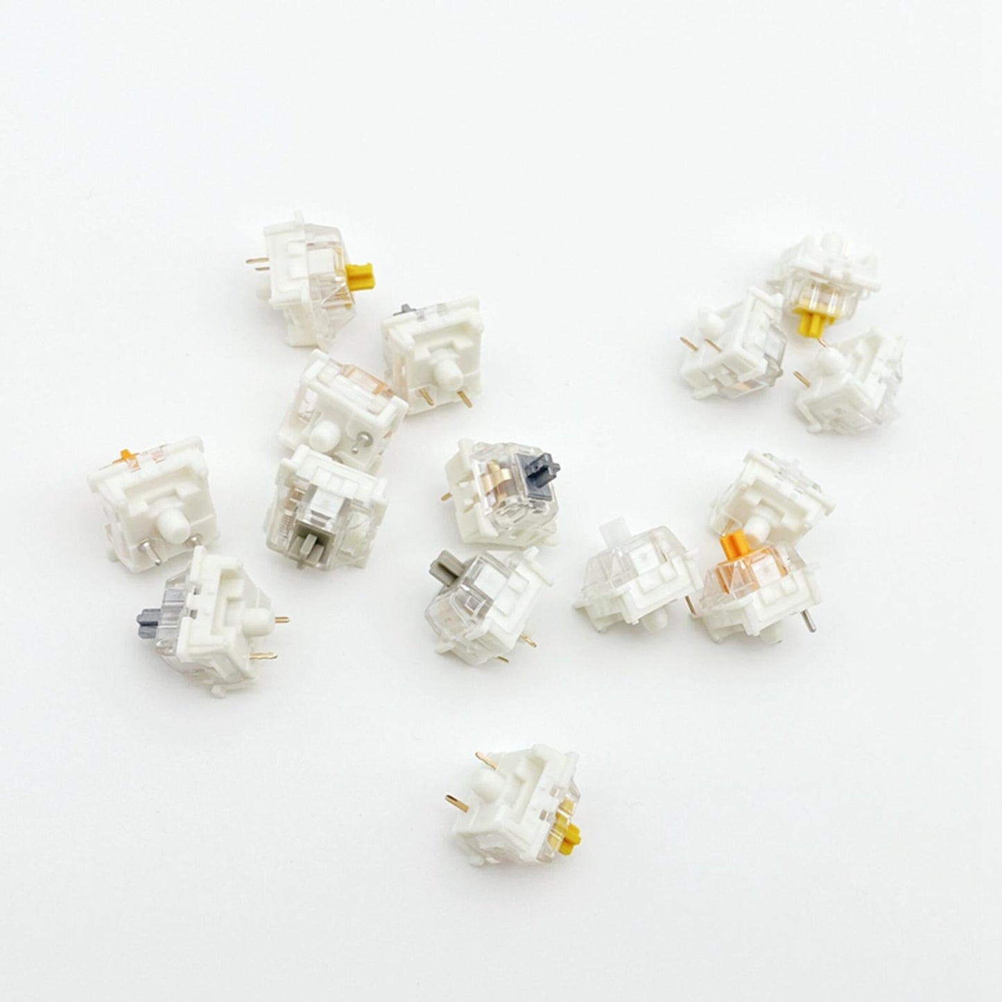 Mechanical Keyboard Switches Axis Shaft Spare Parts Silver Switches