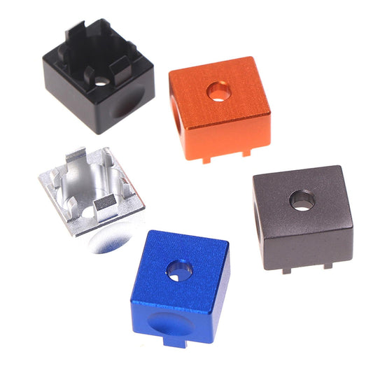 Metal Mechanical Keyboard Keycaps Cover Key Caps Wear-resistant silver