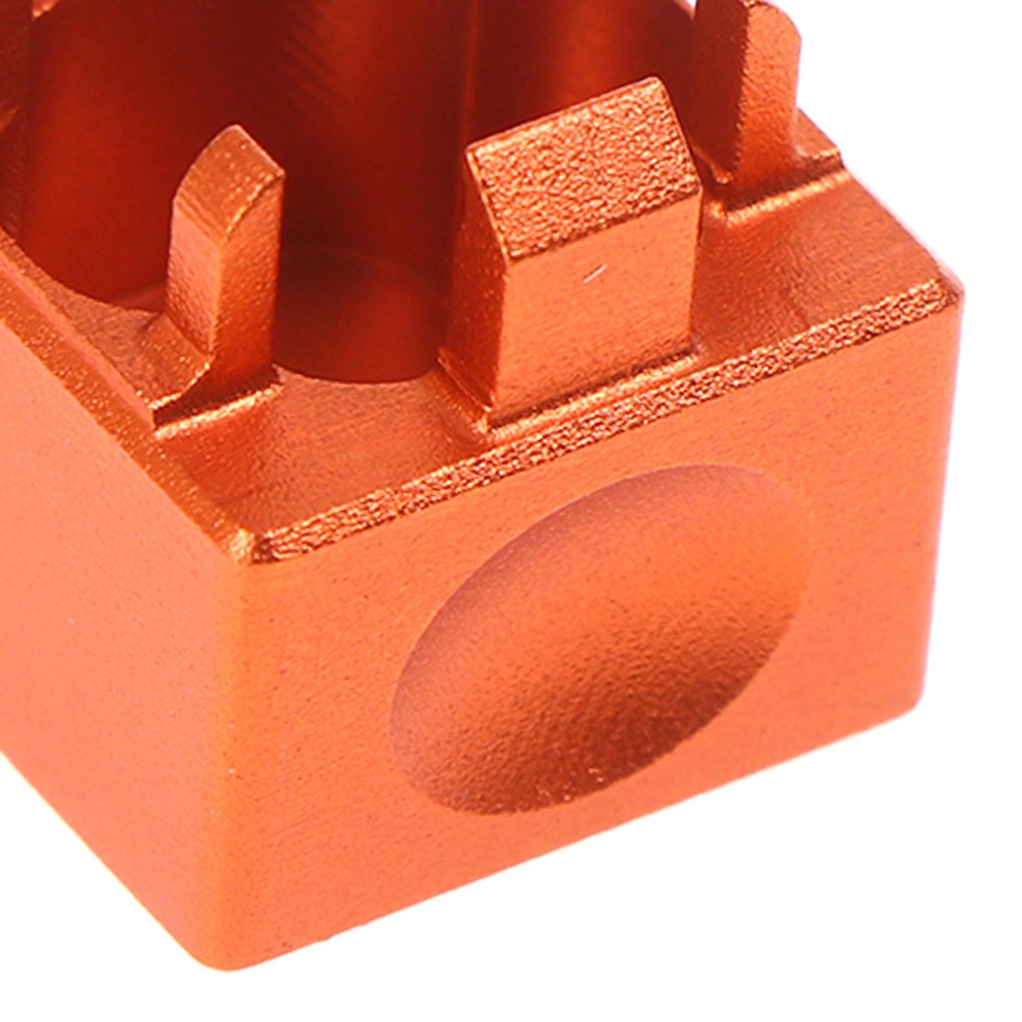 Metal Mechanical Keyboard Keycaps Cover Key Caps Wear-resistant orange