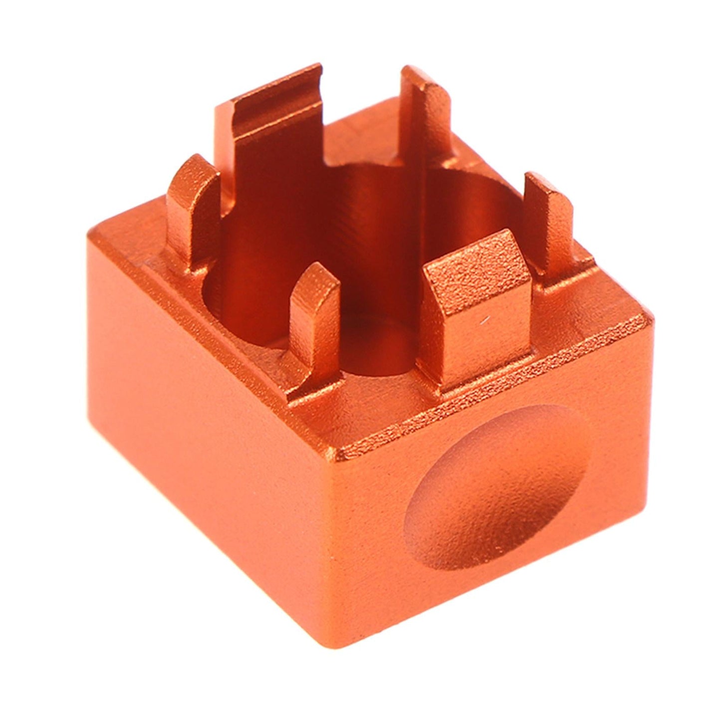 Metal Mechanical Keyboard Keycaps Cover Key Caps Wear-resistant orange