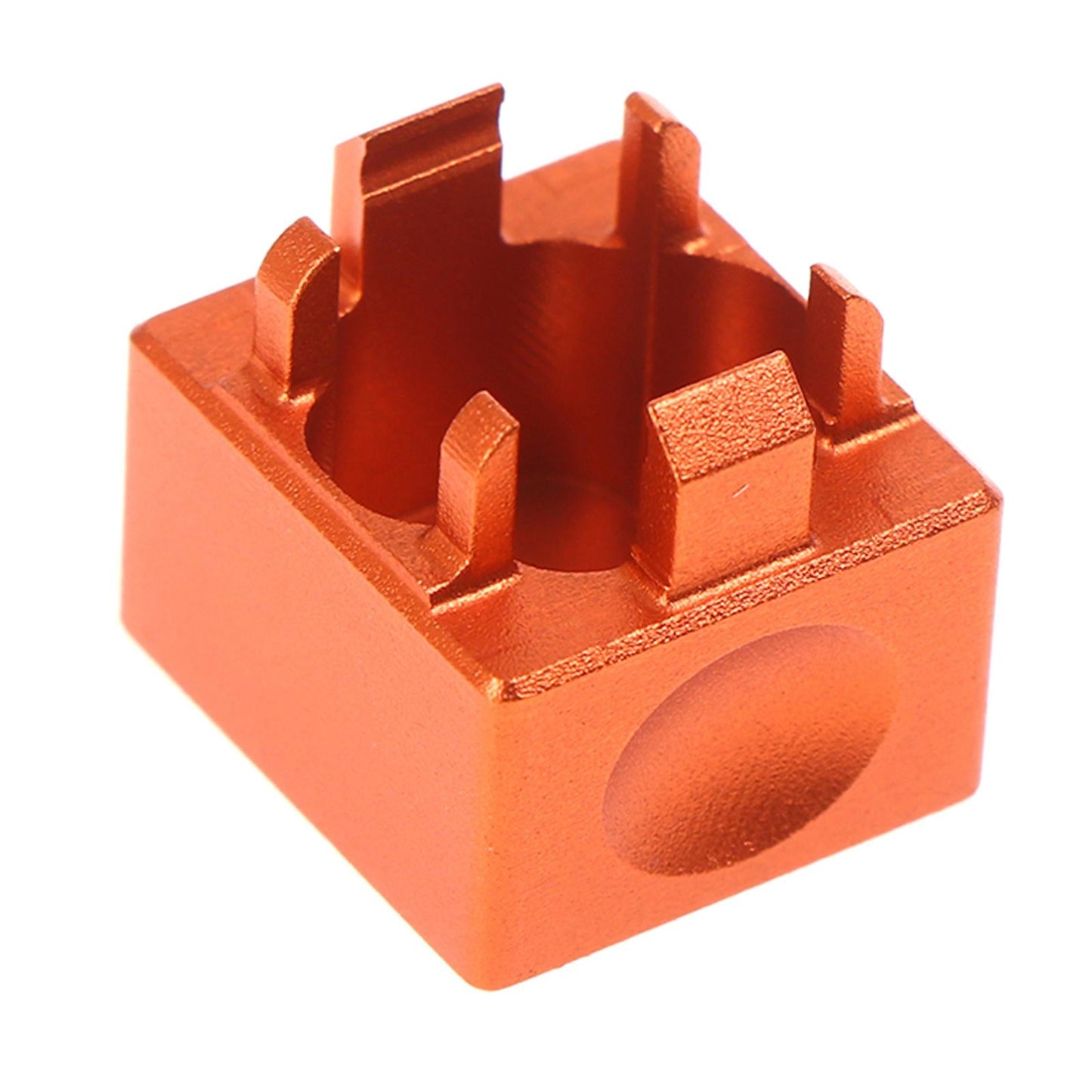 Metal Mechanical Keyboard Keycaps Cover Key Caps Wear-resistant orange