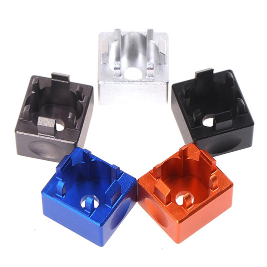Metal Mechanical Keyboard Keycaps Cover Key Caps Wear-resistant blue