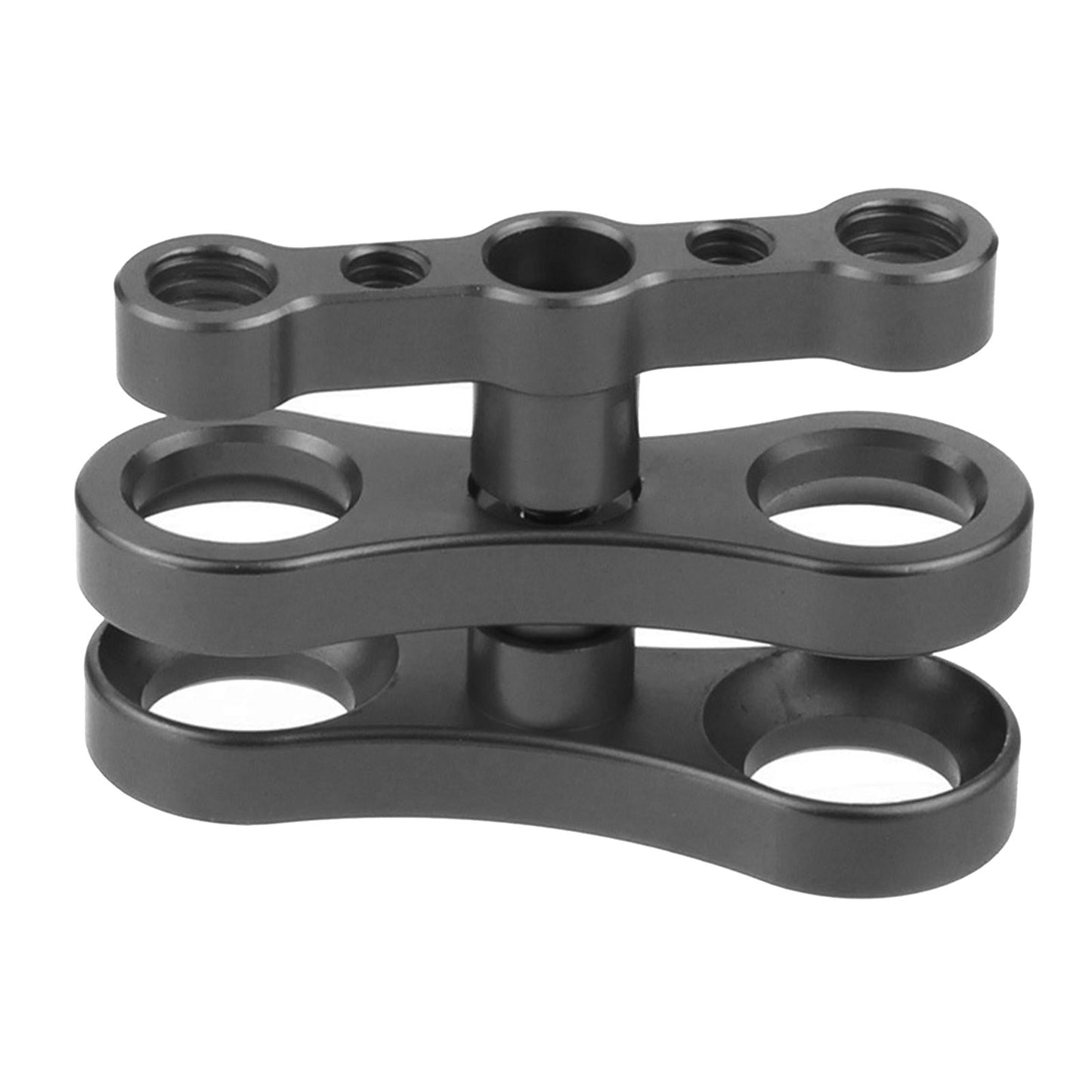 Aluminum Standard 1 Ball Clamp for Underwater Diving Light Arm System black"