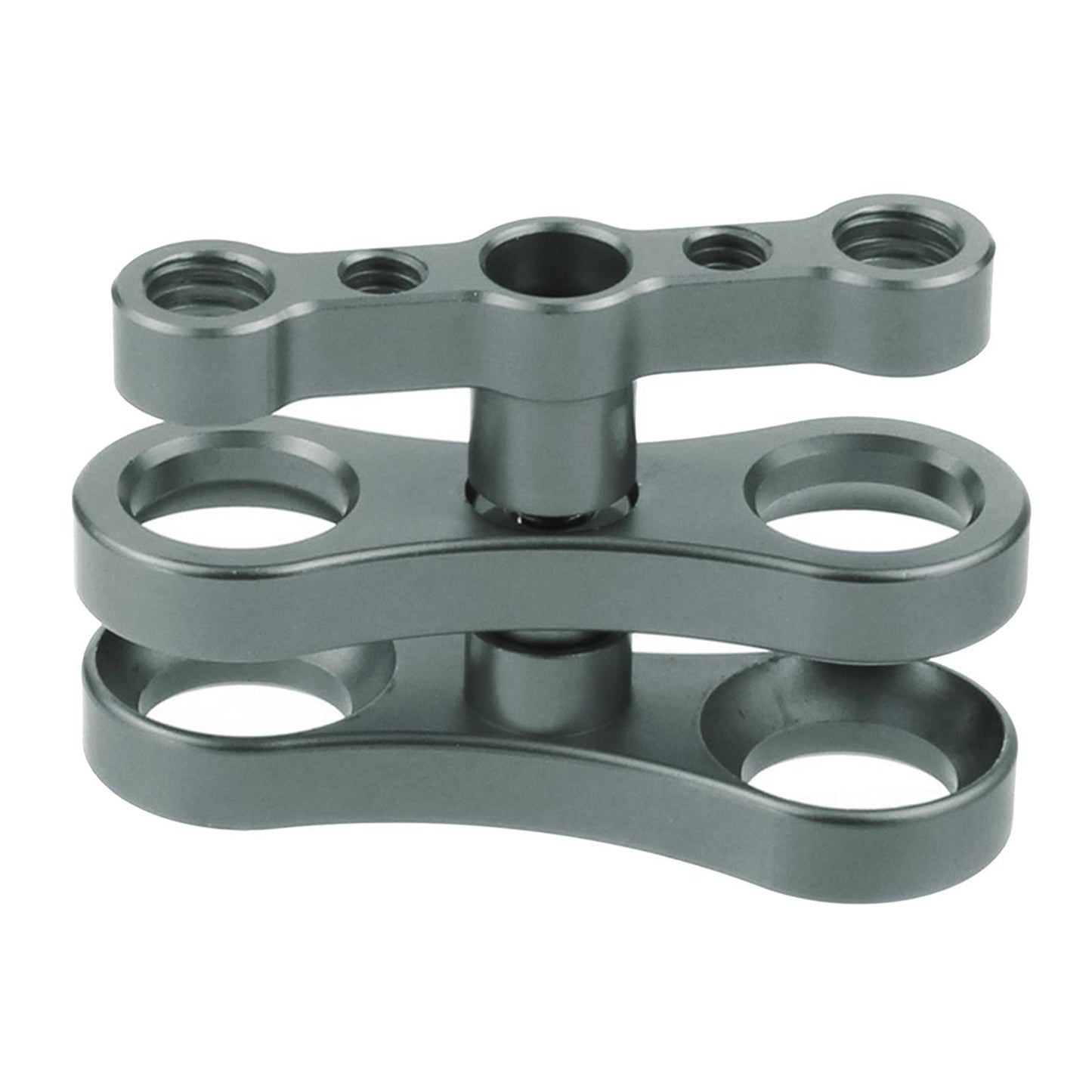Aluminum Standard 1 Ball Clamp for Underwater Diving Light Arm System gray"