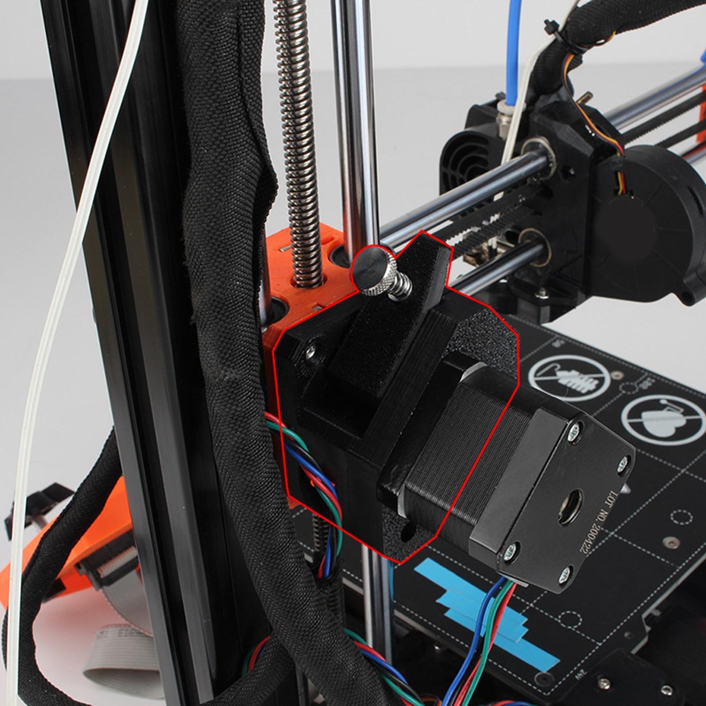 Plastic BMG V1 Dual Drive Extruder Kit Replacement for Prusa Clone Mini