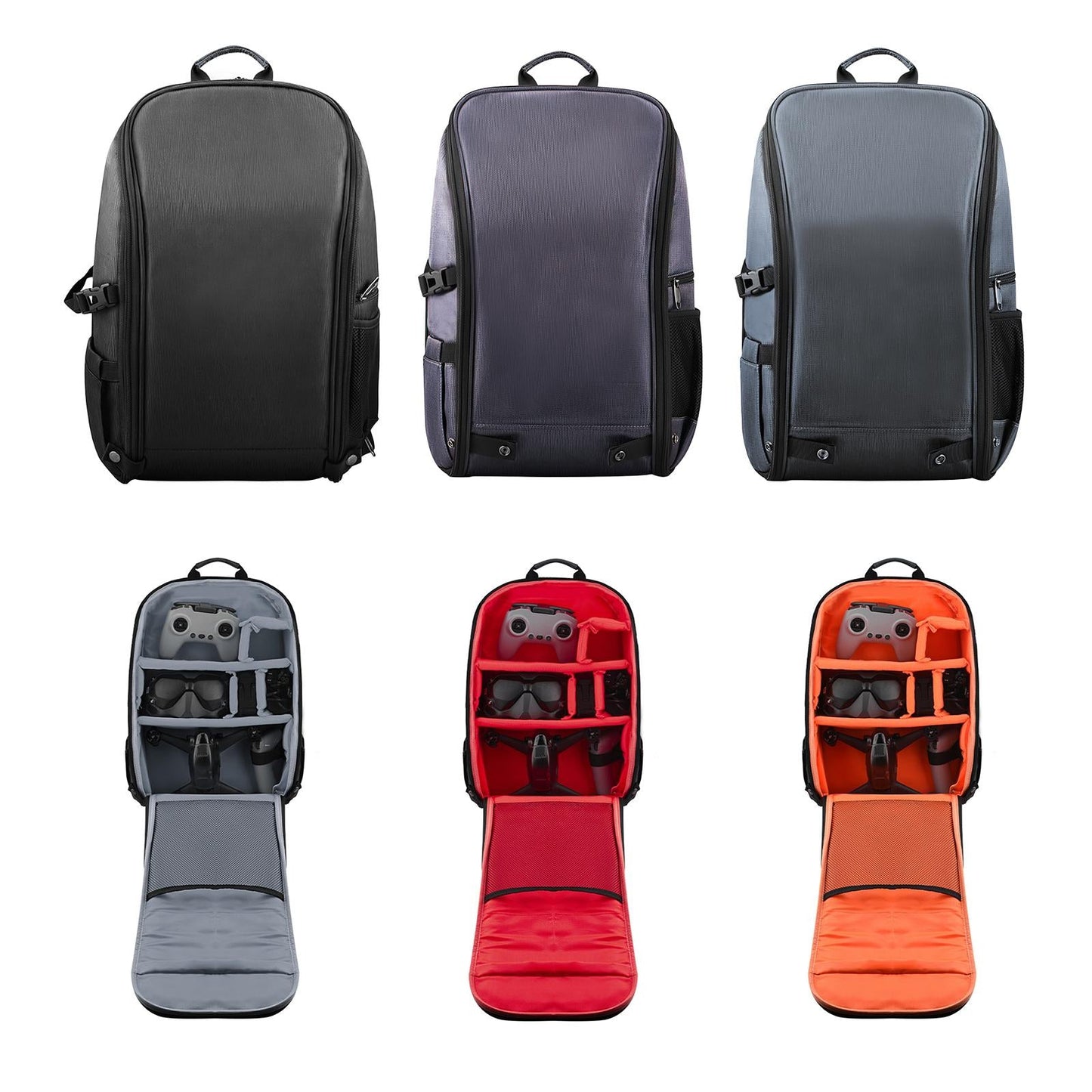 Professional Camera Backpack Bag Camera Case For DJ FPV  black gray