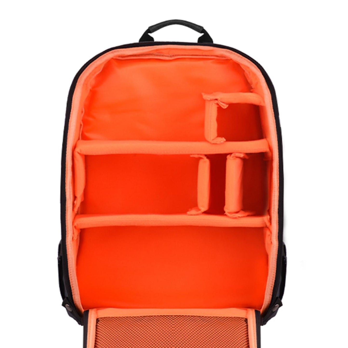 Professional Camera Backpack Bag Camera Case For DJ FPV  gray orange