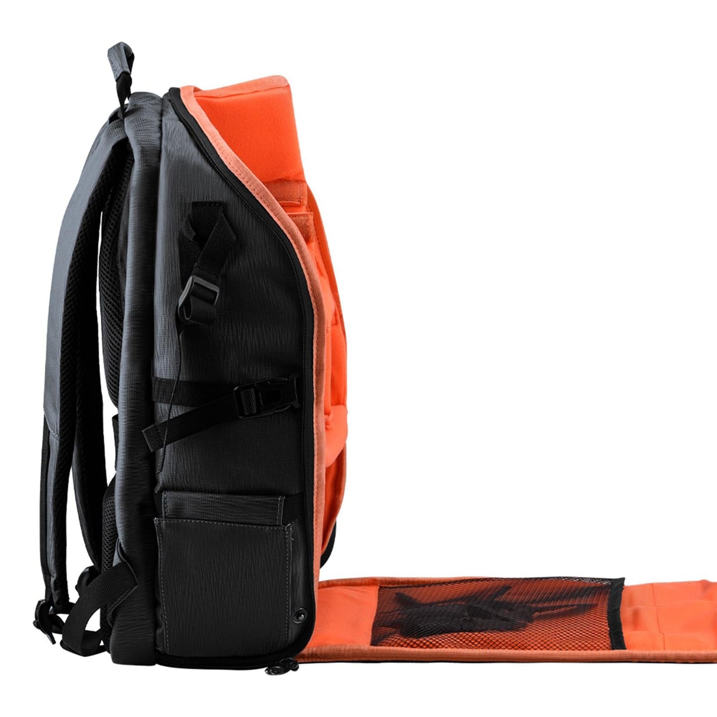 Professional Camera Backpack Bag Camera Case For DJ FPV  gray orange