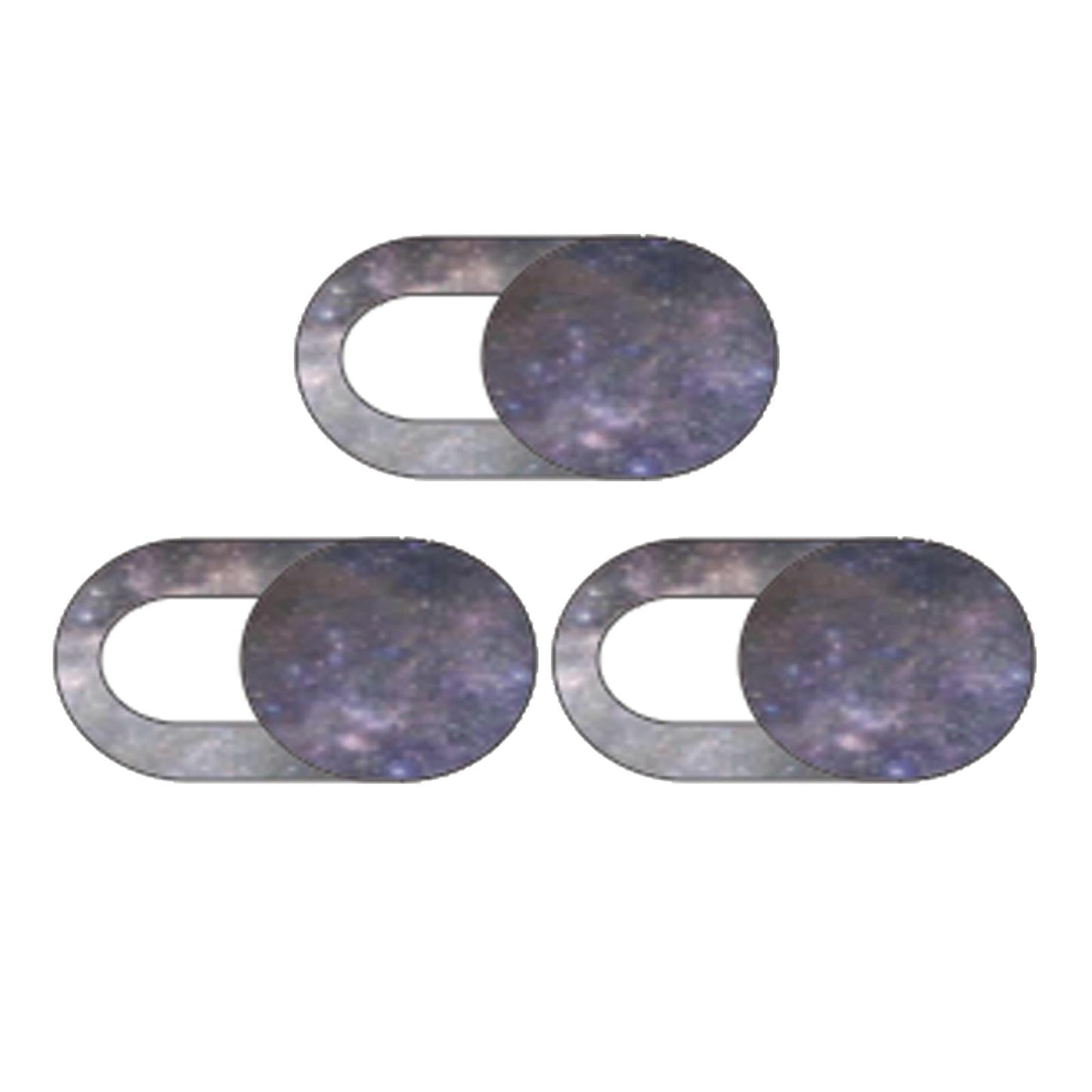 3 Pieces 0.7mm Web Camera Cover Slide Privacy Protector Starry Sky E