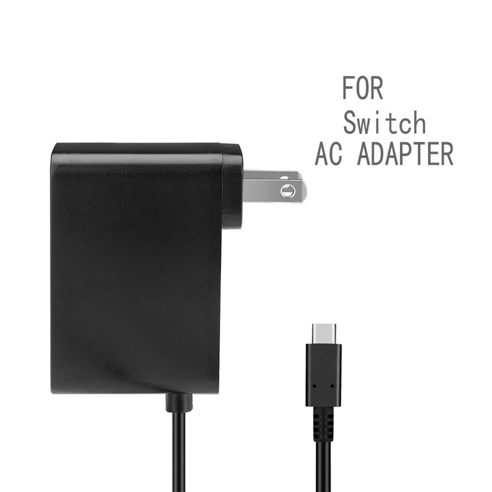 Travel Replacement Type C Power Supply Home Wall Charger For Nintendo Switch
