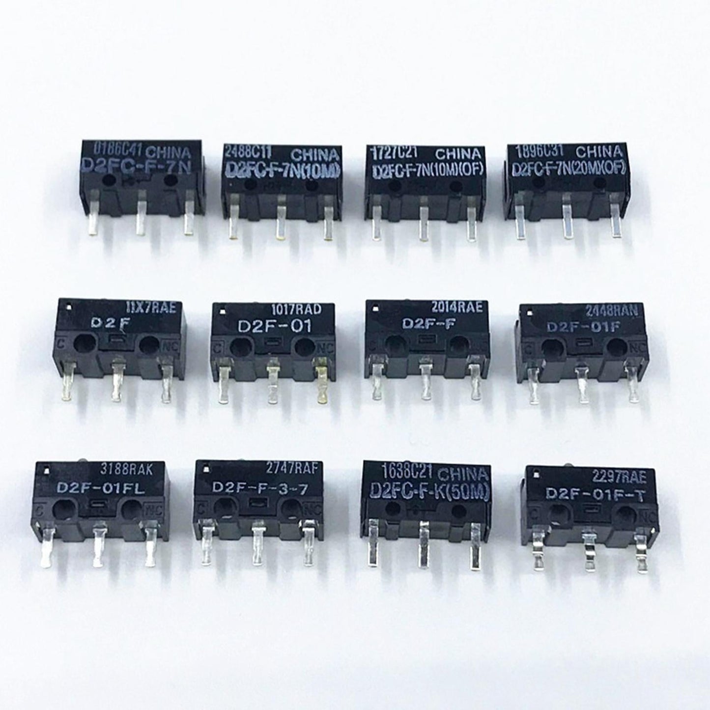 Micro Switch Microswitch Switches for Mouse Mice  D2FC-F-K(50M)-RZ