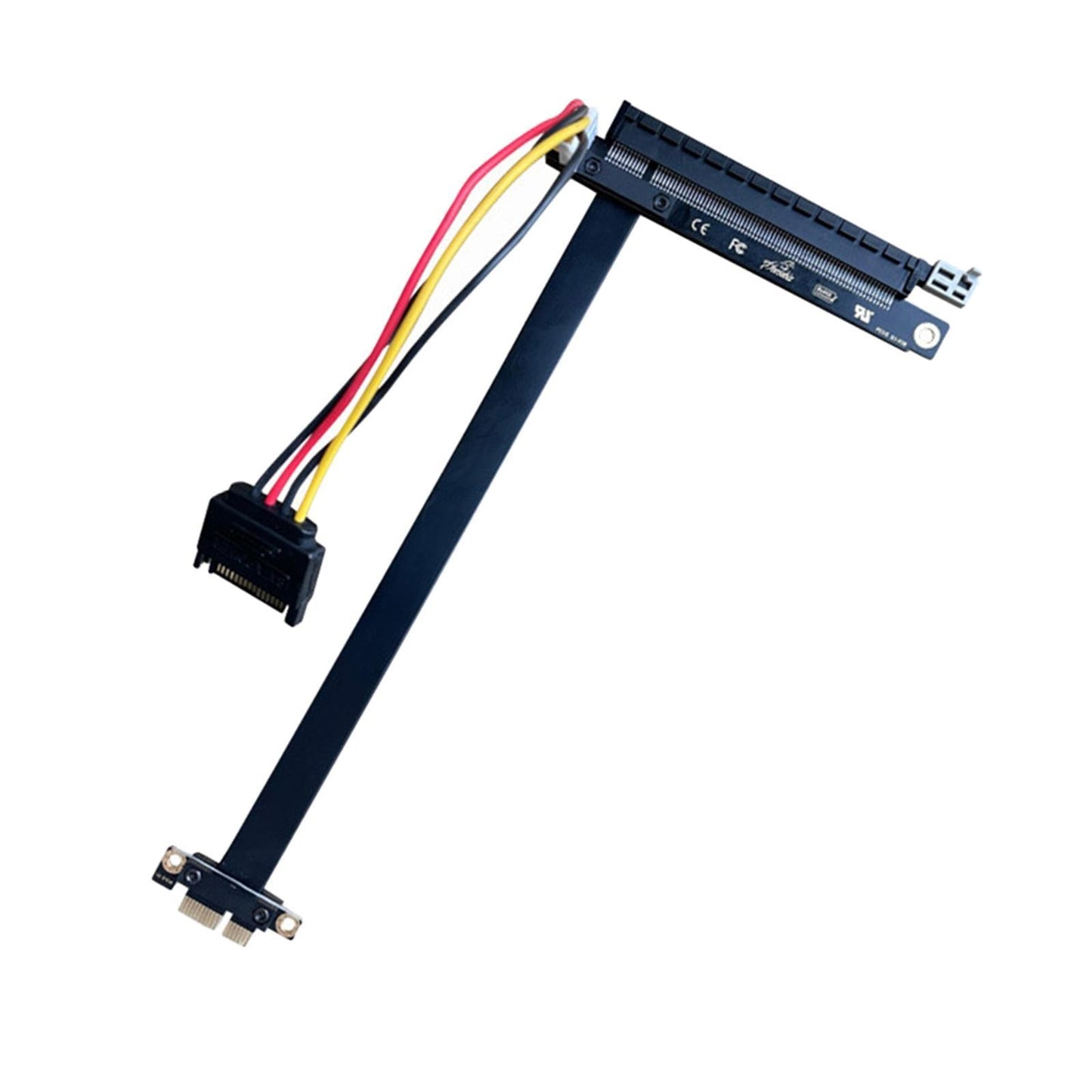 PCI-e 3.0 PCI Express Gen3 8Gbps 1X to 16X Extension Cable 180 Degree 30cm B