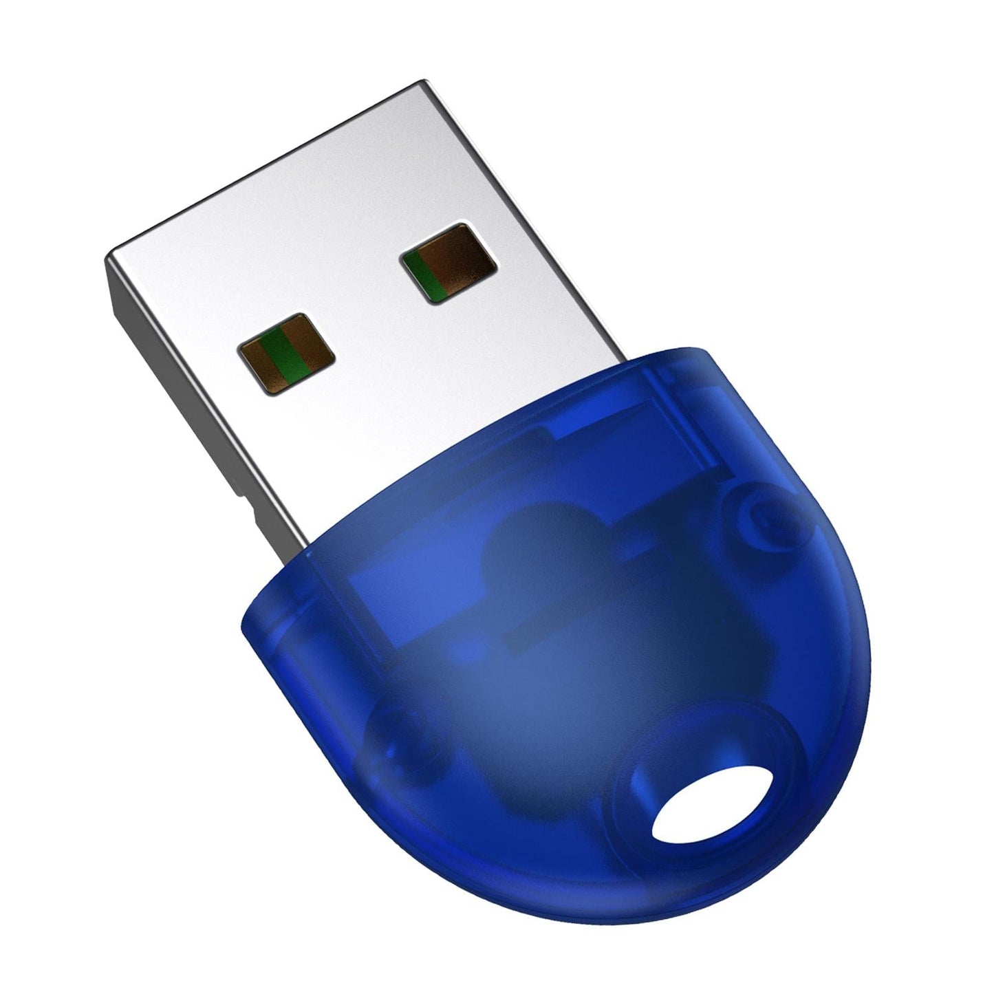 Bluetooth Transmitter MP3 Player Hands free Radio Adapter USB Adapter Blue