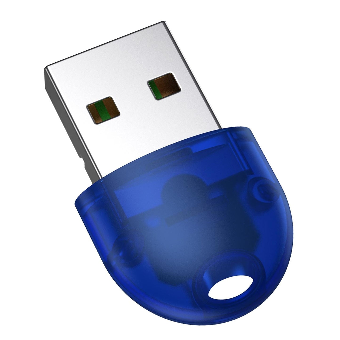 Bluetooth Transmitter MP3 Player Hands free Radio Adapter USB Adapter Blue