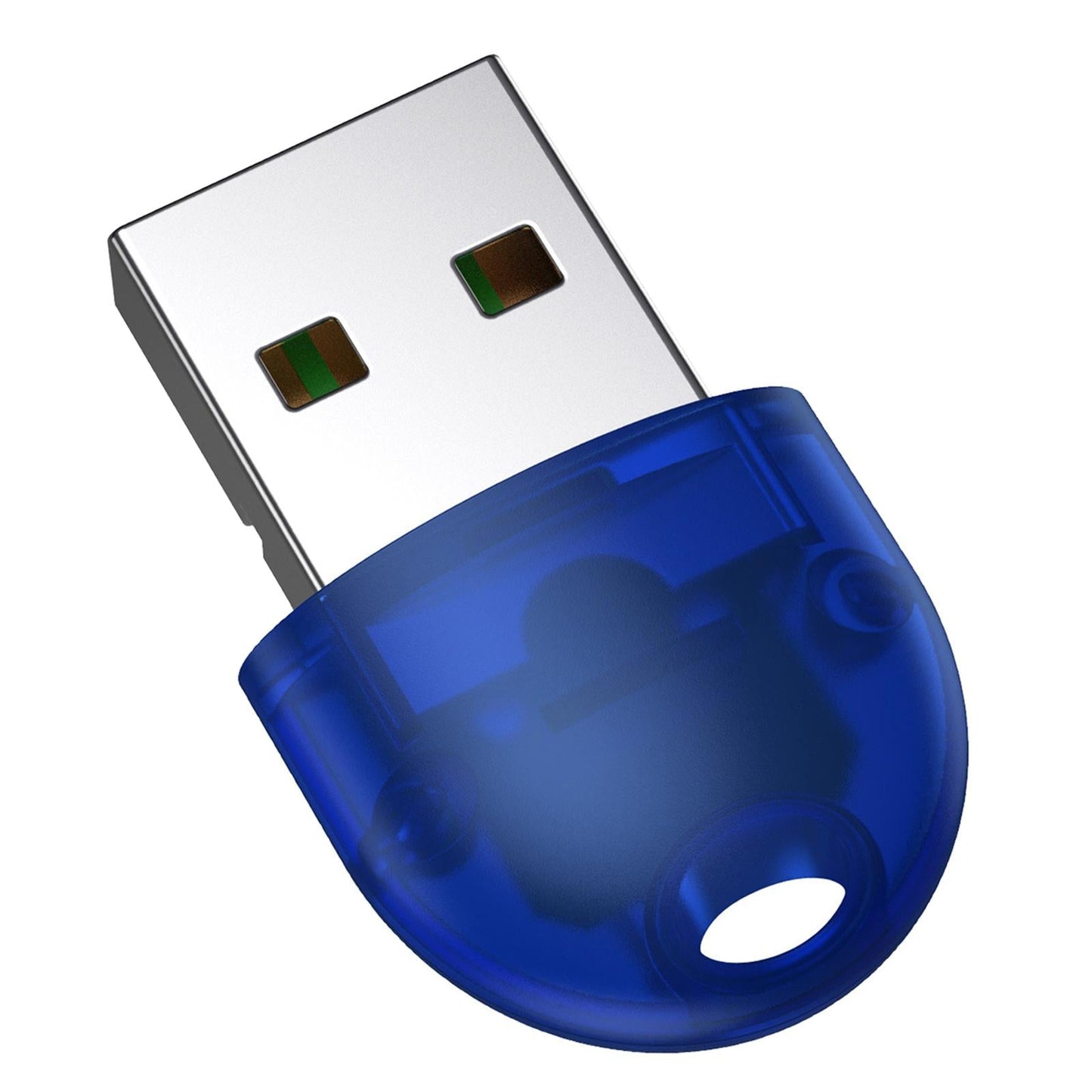 Bluetooth Transmitter MP3 Player Hands free Radio Adapter USB Adapter Blue