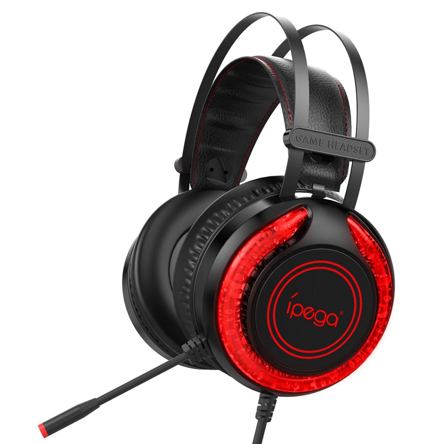 3.5mm Gaming Headset w/Mic RGB LED Headphones Stereo Bass For PS5/PS4/PC