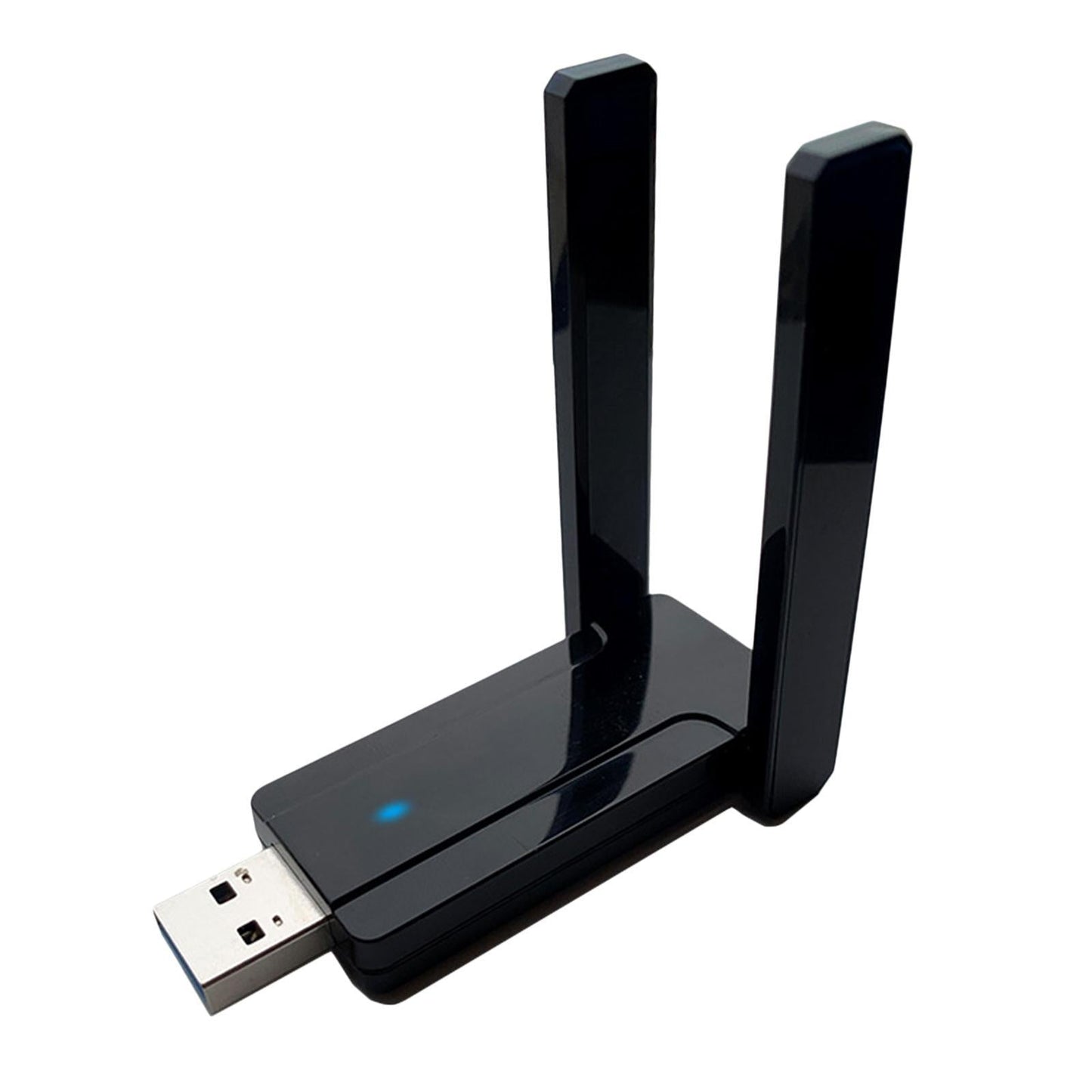 1300Mbps Dual Band USB 3.0 WiFi Adapter Dongle w/Antenna for Desktop Laptop
