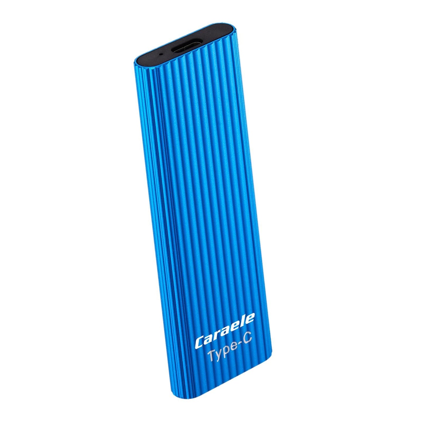 500GB SSD External Portable Storage USB 3.1 Gen-1 USB-C Compatible blue