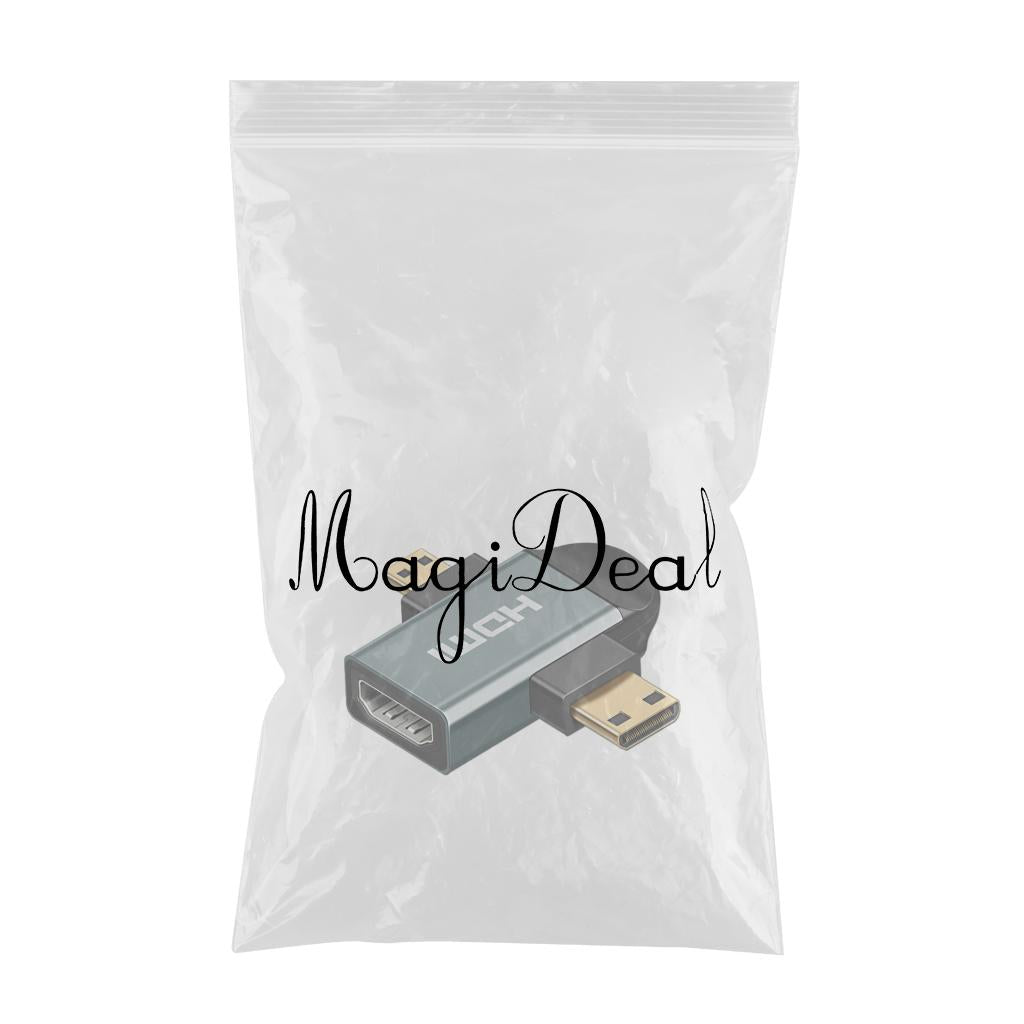 Micro HDMI Mini Male to Female HDMI Adapter 2K HD Connector Cable Converter