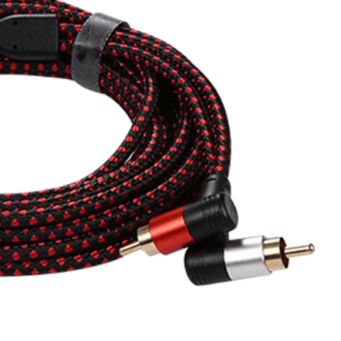 3.5mm Male to 2 RCA Male Stereo Audio Cable Y Splitter Adaptor Cable 5 Meter