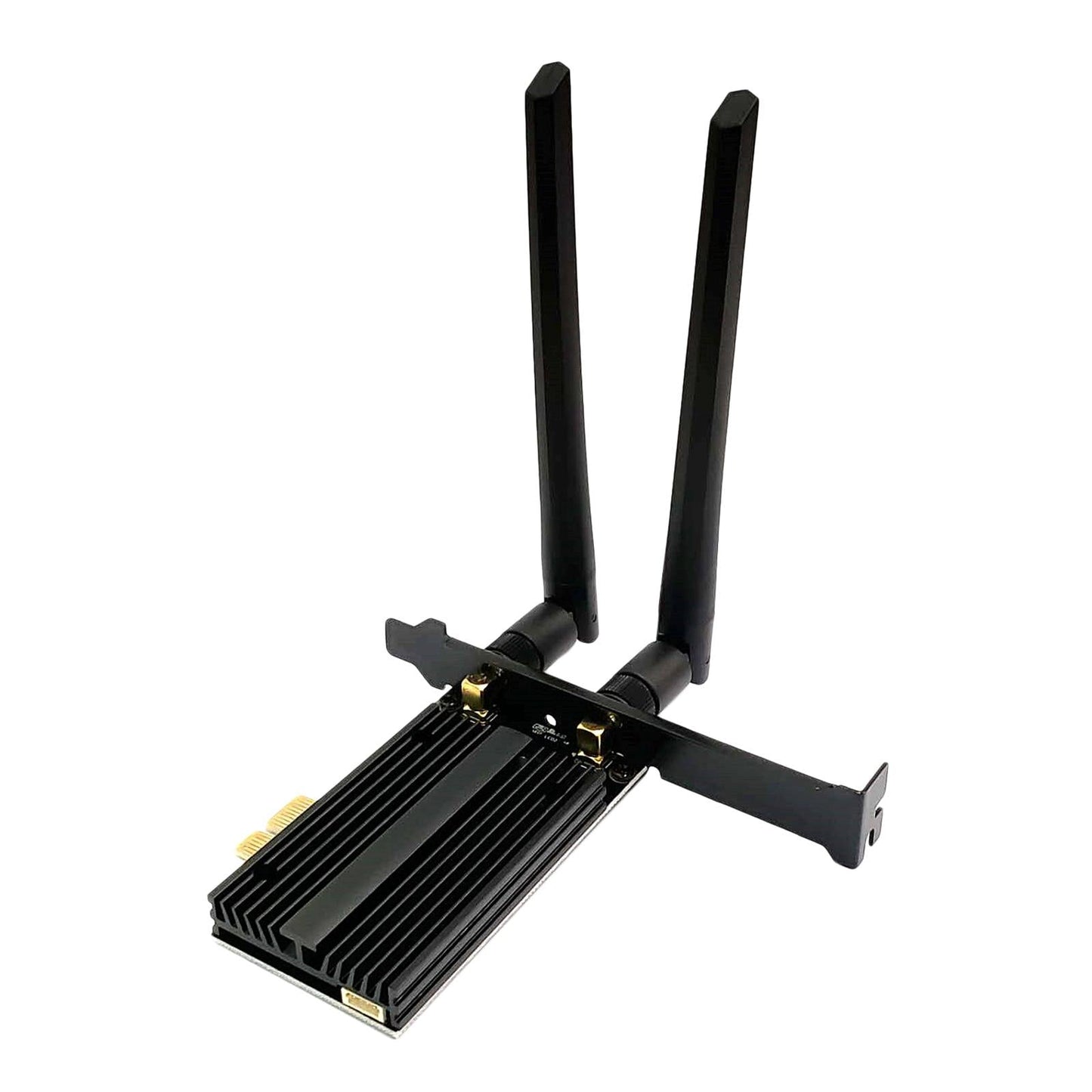 PCIe Wifi Adapter Cards Wi-Fi Card Ultra Low Latency for Desktop AX210 Black
