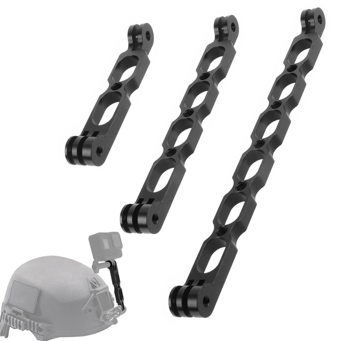 Selfie Extension Arm Lengthened Rod Bracket For insta360 for Gopro L 220mm