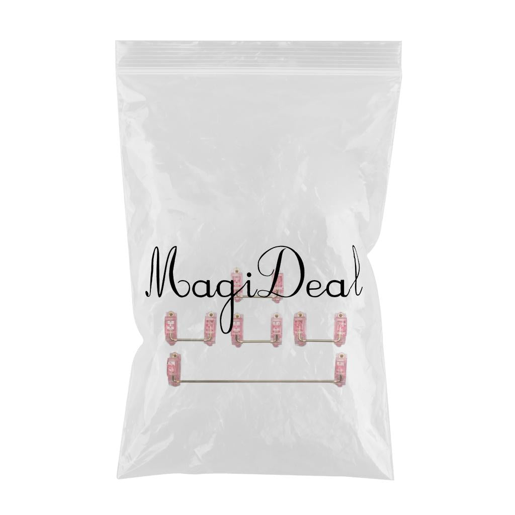 PCB Screw-in Stabilizers for MX Mechanical Keyboard  pink 1 6.25u 4 2U