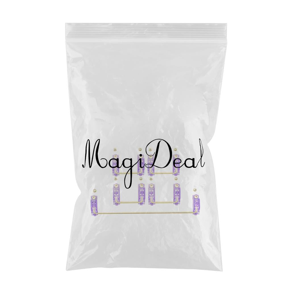 PCB Screw-in Stabilizers for MX Mechanical Keyboard  purple 1 6.25u 4 2U