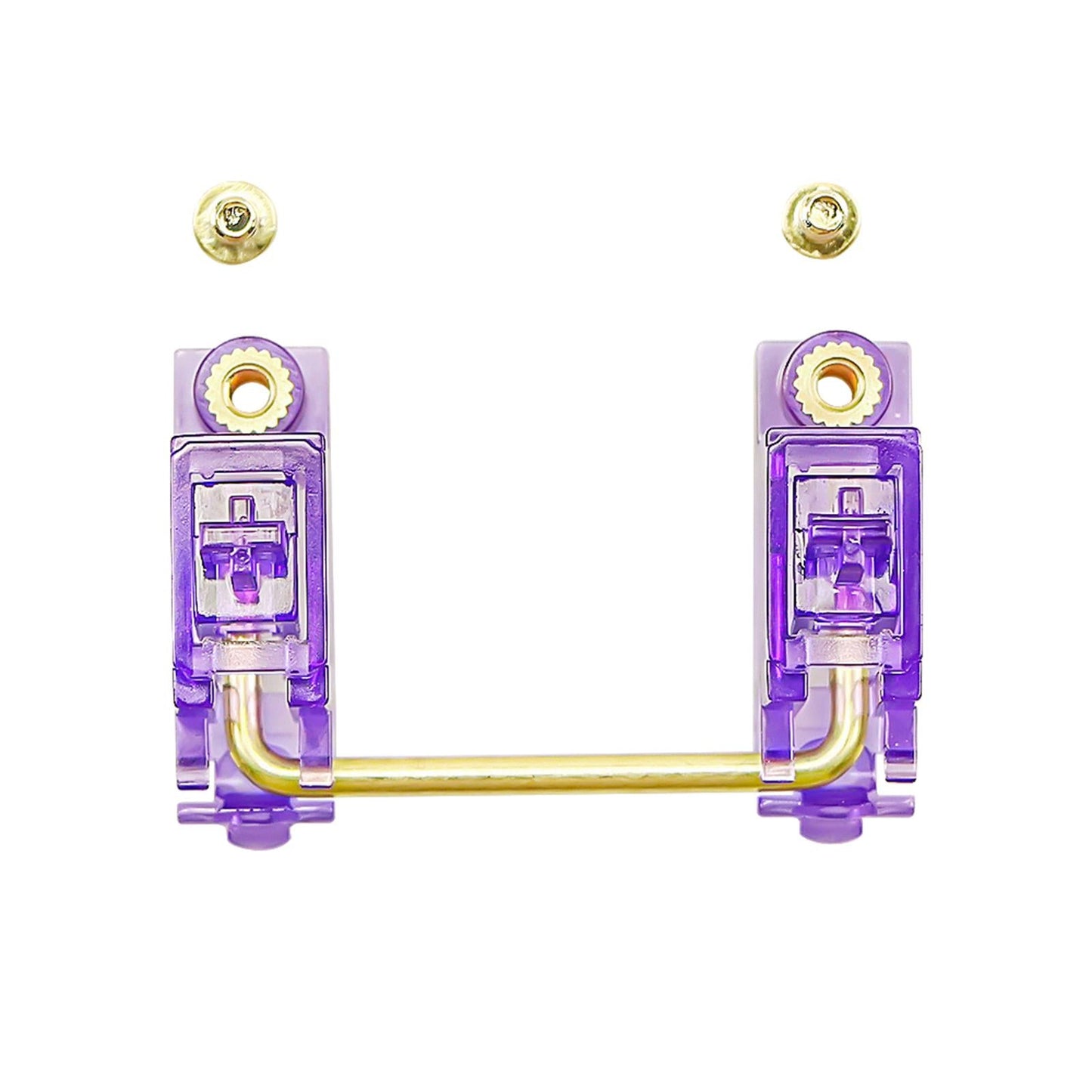 PCB Screw-in Stabilizers for MX Mechanical Keyboard  purple 1 6.25u 4 2U