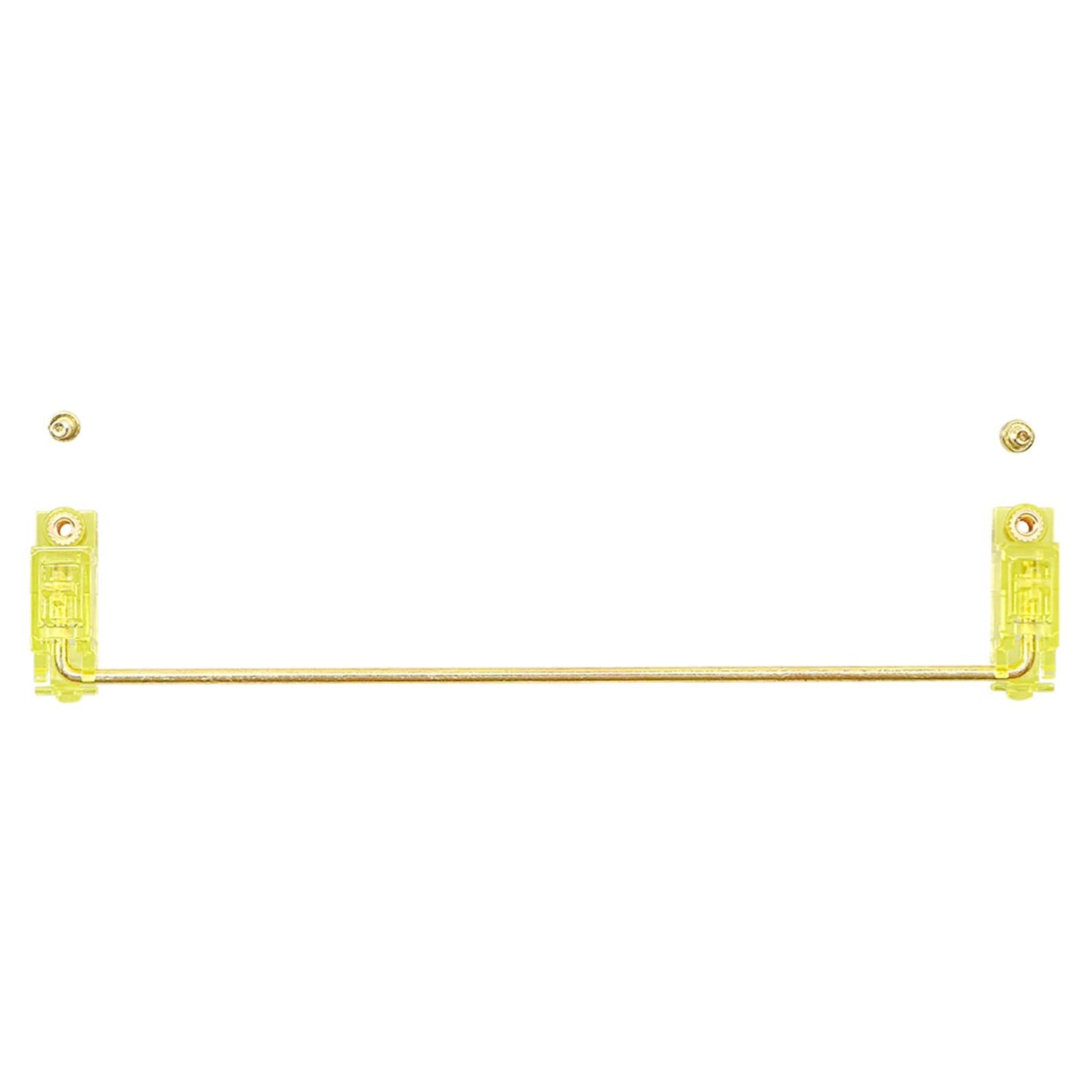 PCB Screw-in Stabilizers for MX Mechanical Keyboard  yellow 1 6.25u 4 2U