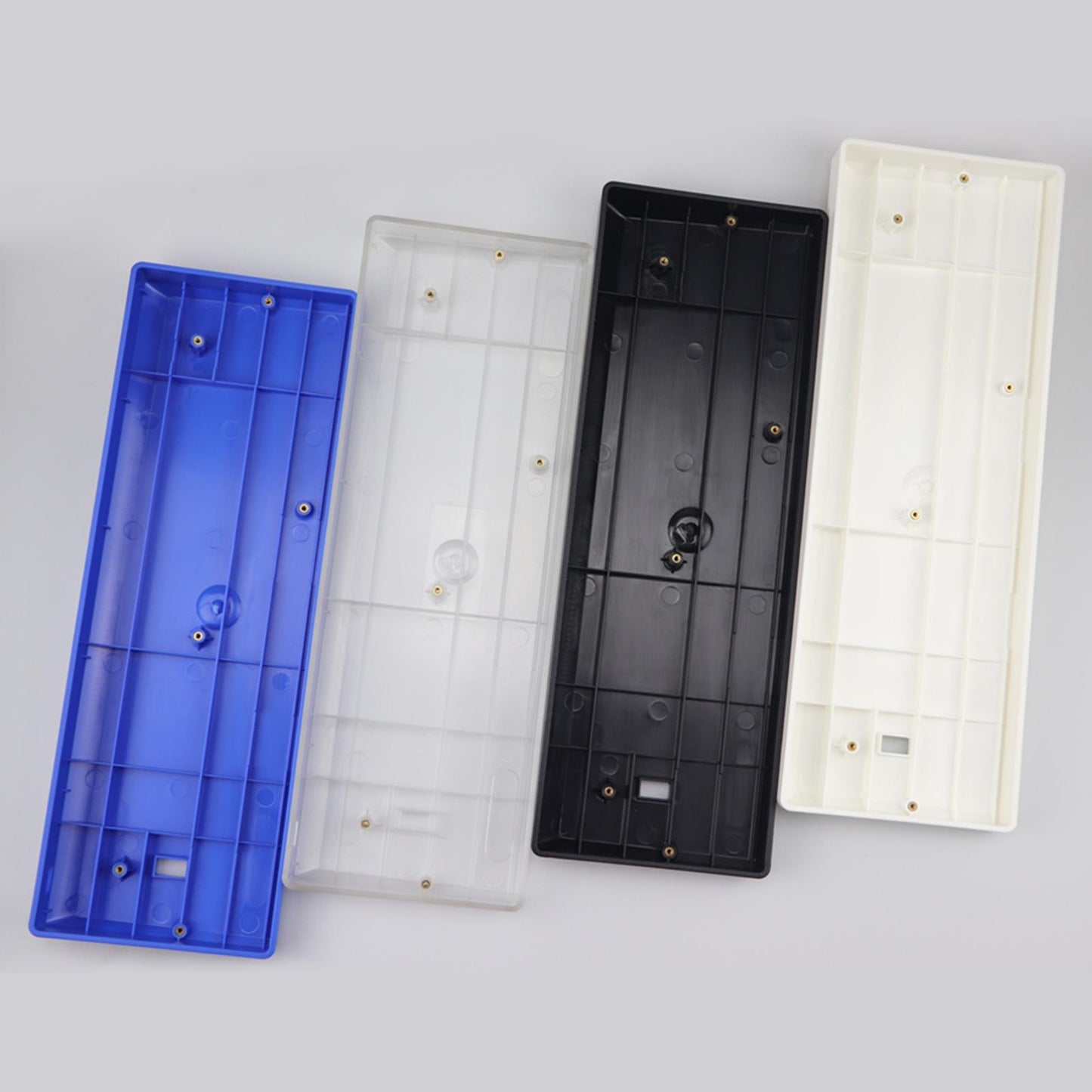 60% Compact  Plastic Keyboard Case Compatible with GH60 POKER2 POK3R blue