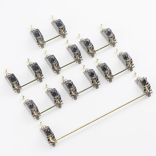 Clear PCB Mount Stabilizers for Mechanical Keyboard Smokey 104 Keys