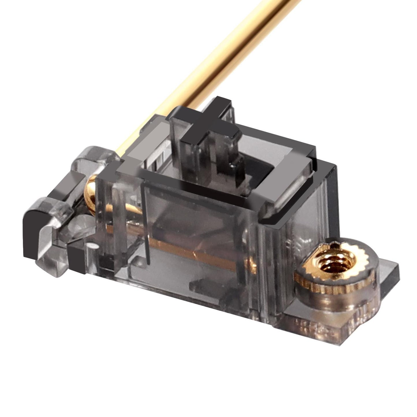 Clear PCB Mount Stabilizers for Mechanical Keyboard Smokey 104 Keys