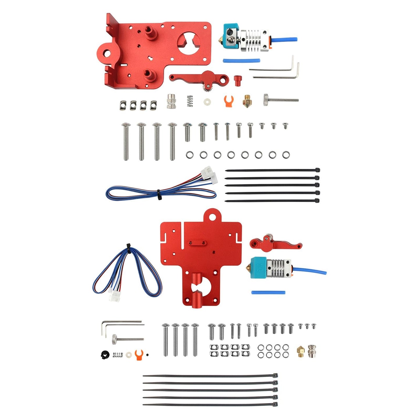 Aluminum Alloy Mounting Plate Sets for Ender 3 Ender 3 Pro Ender 3 V2 CR 10
