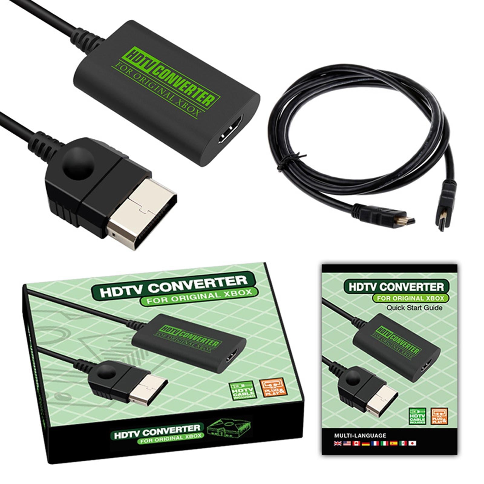 Video Game Console HDMI Converter Audio HD Fit For XBOX Support 1080P/720P