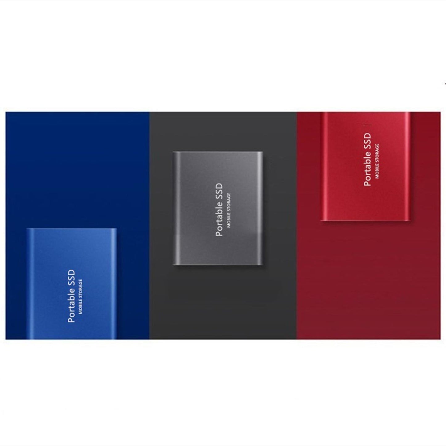 USB 3.1 Gen-1 SSD External Storage Up to 1050 MB/s blue 500GB