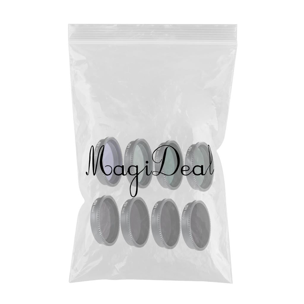 Lens Filter Kit UV CPL ND4 ND8 ND16 ND32 STAR Fits for Insta360 GO 2 1 Set