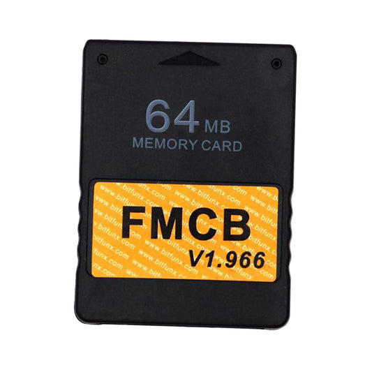 Free McBoot FMCB v1.966 Memory Card Fits for Sony PS2  64MB