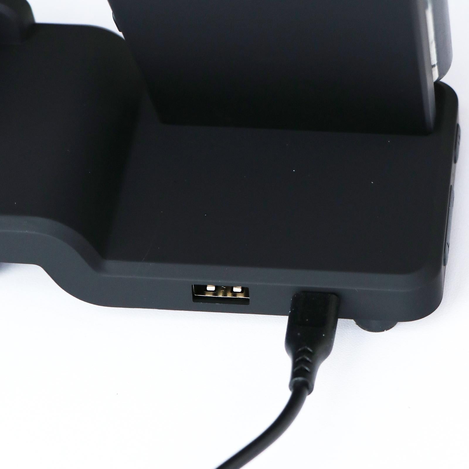 Clock Qi Wireless Charging Station Charger Pad Stand Fit for iPhone 11 Watch