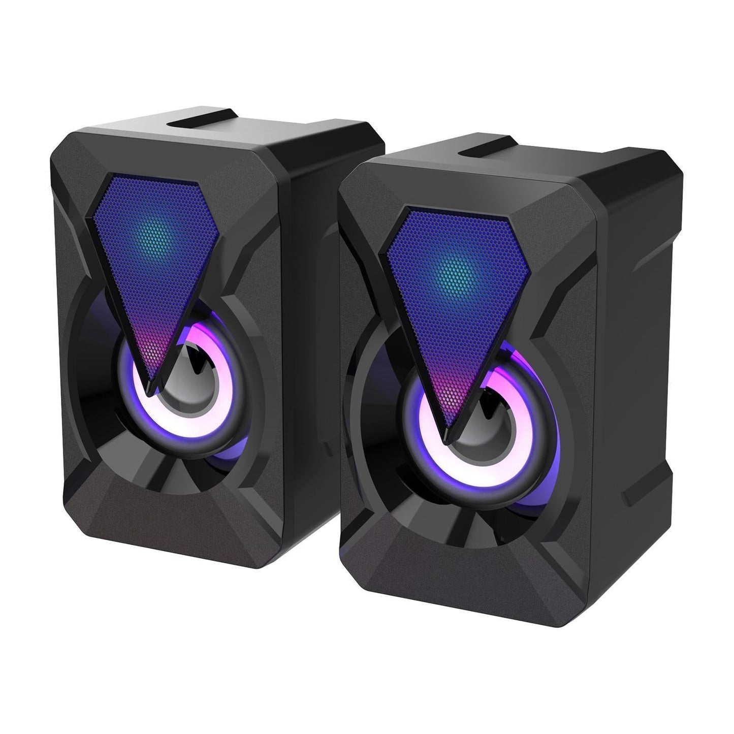 Computer Speakers 3Wx2 Stereo 2.0 Volume Control for PC Laptop Desktop