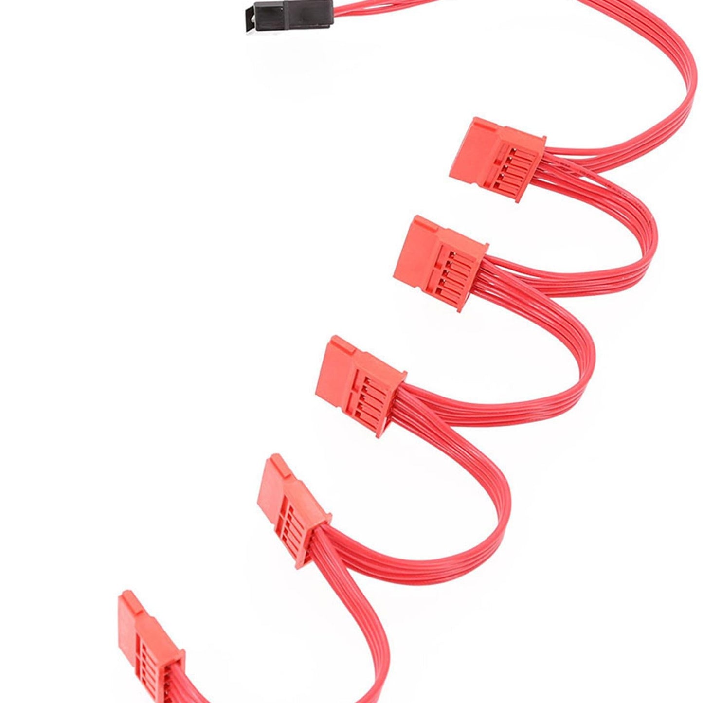 Universal SATA Power Supply Cable 18AWG Wire SATA Extension Cable Stable