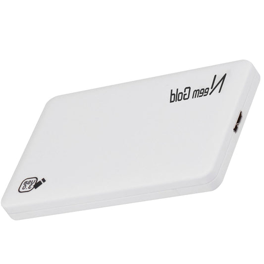 High Speed External Portable USB Hard Drive HDD for Laptops White 1TB