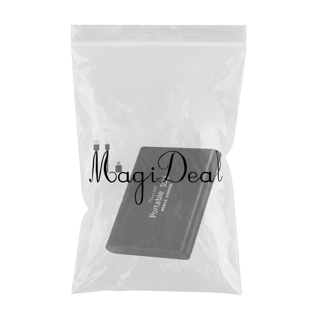SSD USB 3.1 External Solid State Drives Hard Disk for PC Laptop 2TB Black
