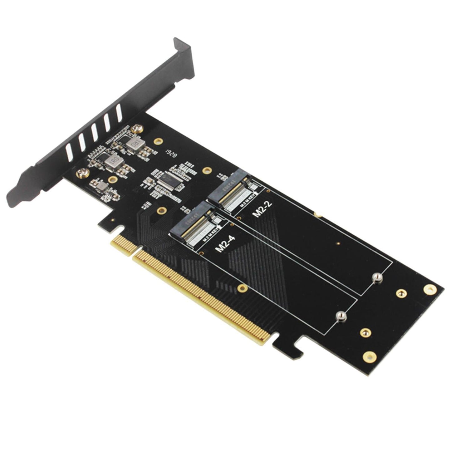 M.2 X16 to 4X NVME PCIE Adapter Expansion Card for VROC NVMe Raid