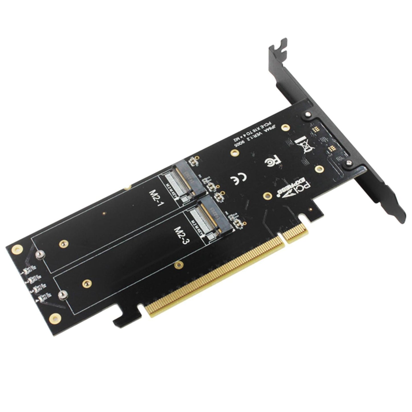 M.2 X16 to 4X NVME PCIE Adapter Expansion Card for VROC NVMe Raid