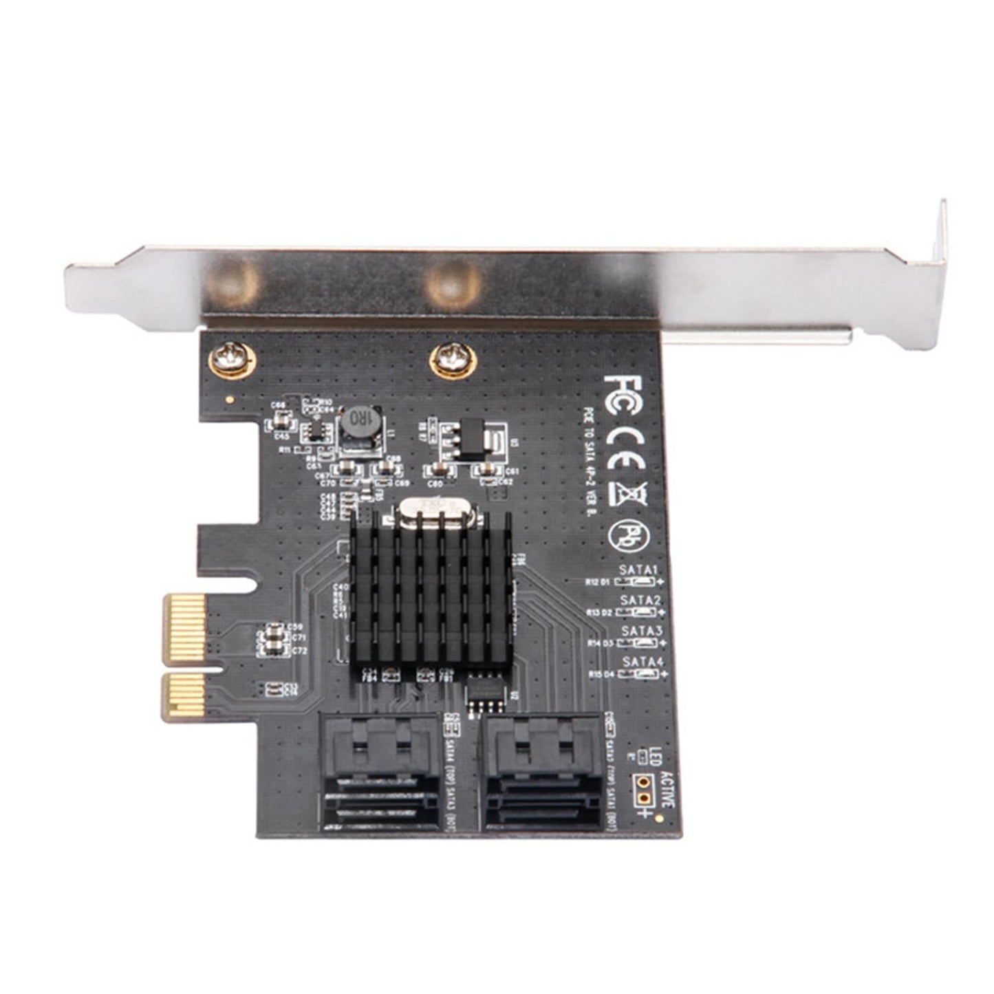 PCI-E Adapter PCI-Express SATA 3.0 4-Port Expansion Card Boards Adapters