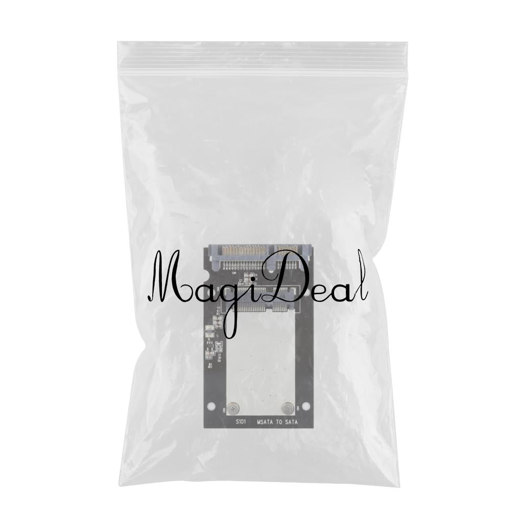 Metal Mini mSATA to 2.5-Inch SATA III Adapter for Windows 7 Windows 8 Linux