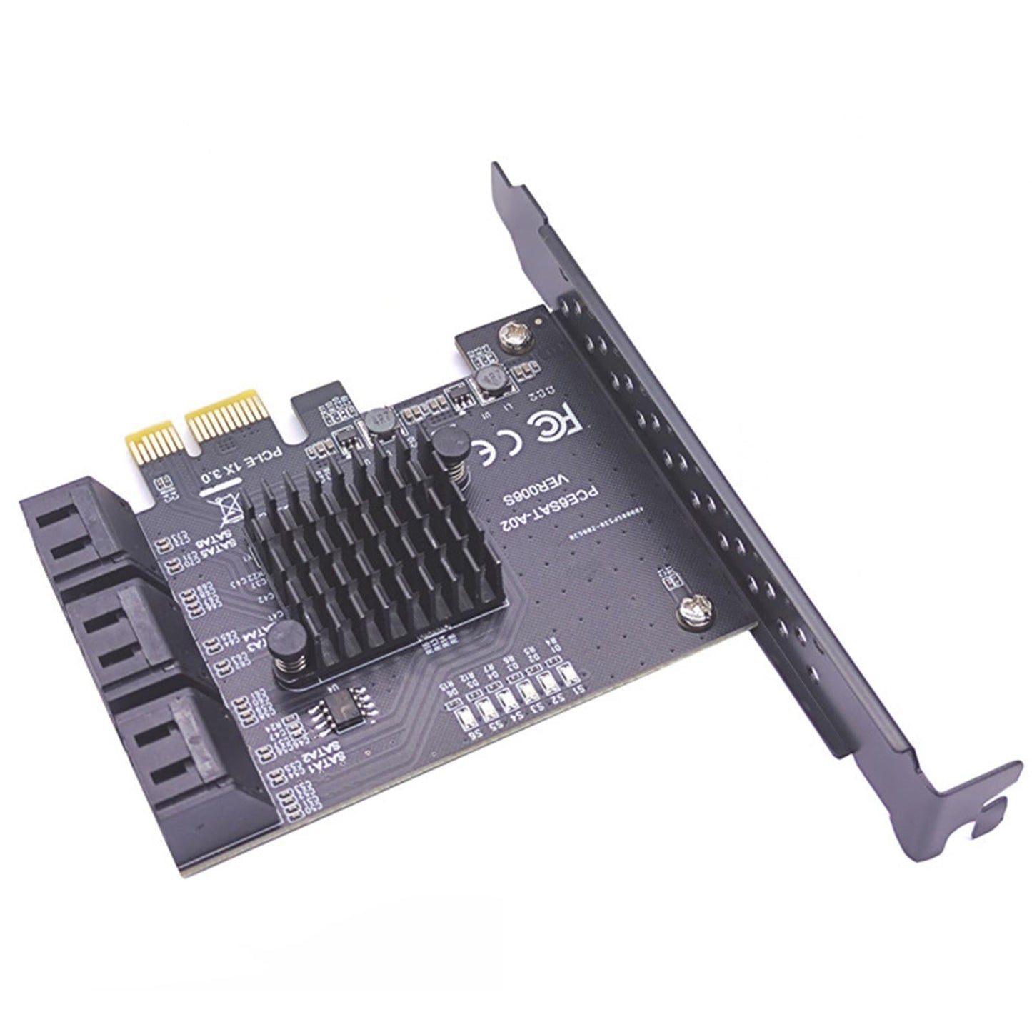 PCIe PCI Express to SATA3.0 6-Port SATAIII Expansion Controller Adapter  1X