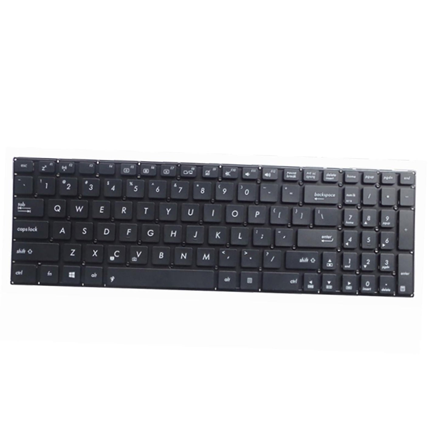Keyboard US English Keypad Accs for ASUS K55N K55VD R500V X501U S56C