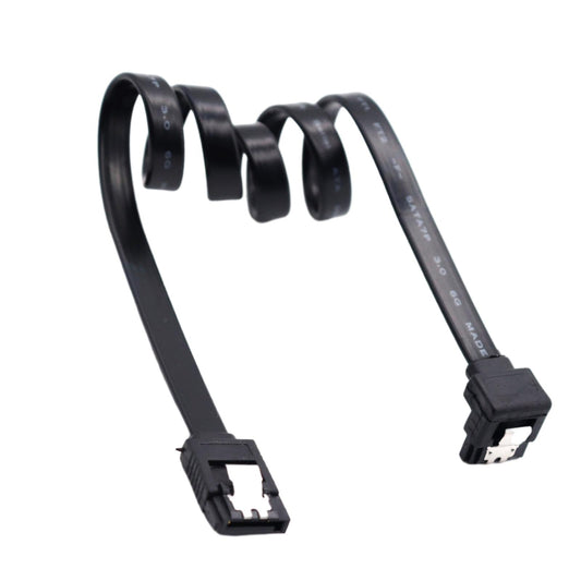 50cm SATA III 6GB Data Cable for SATA HDD CD Writer Desktop Computer BLACK